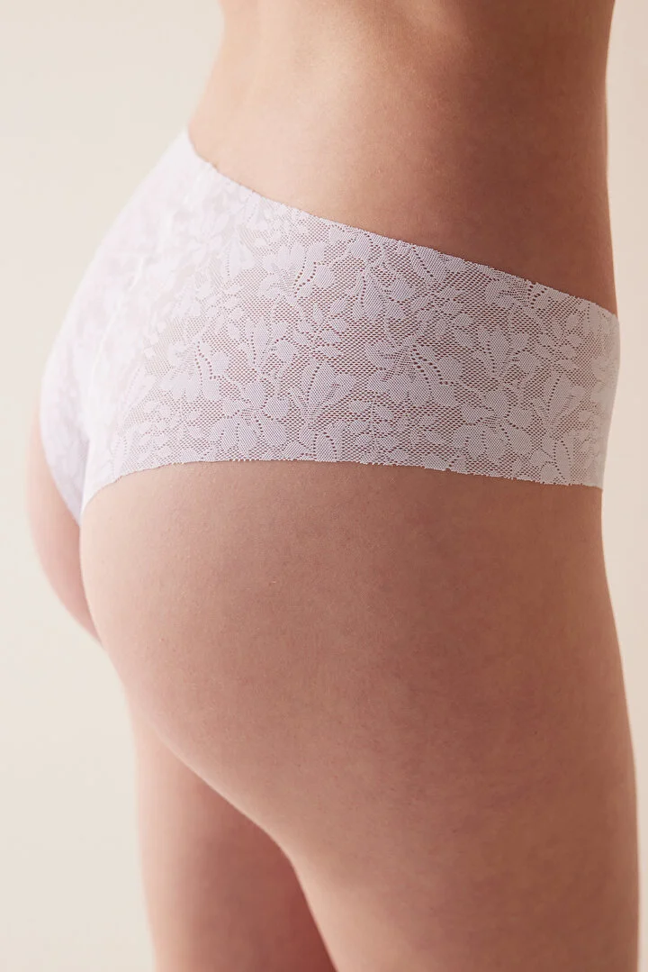 Invisible Laser Cut Lacy Cheeky hipster