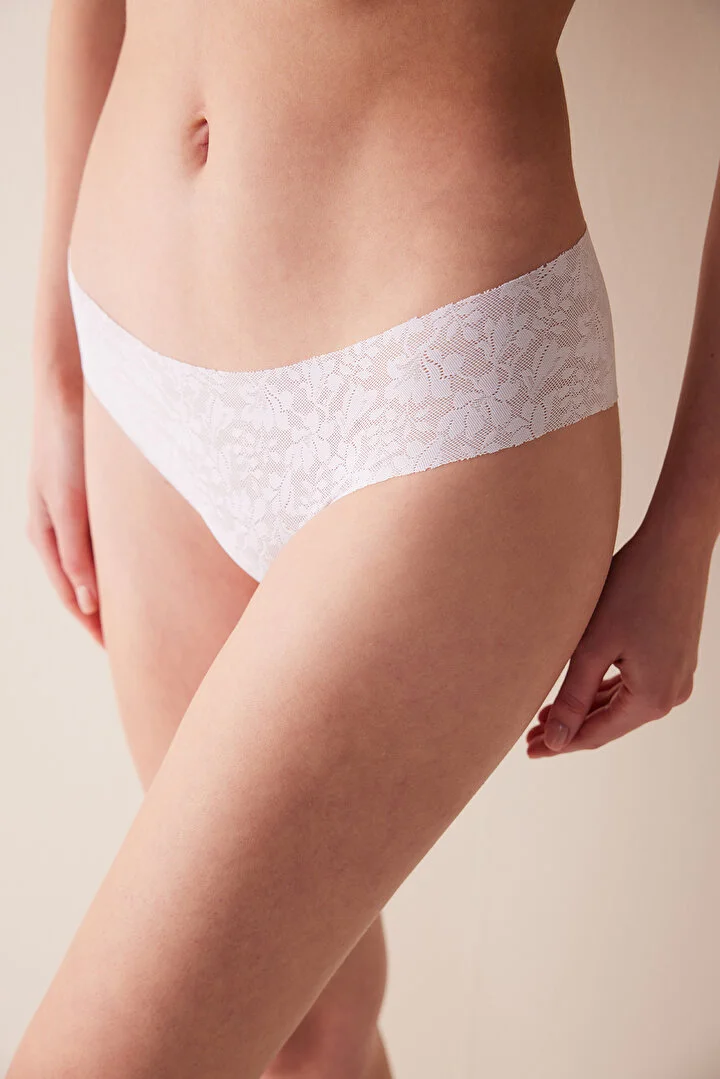 Invisible Laser Cut Lacy Cheeky hipster