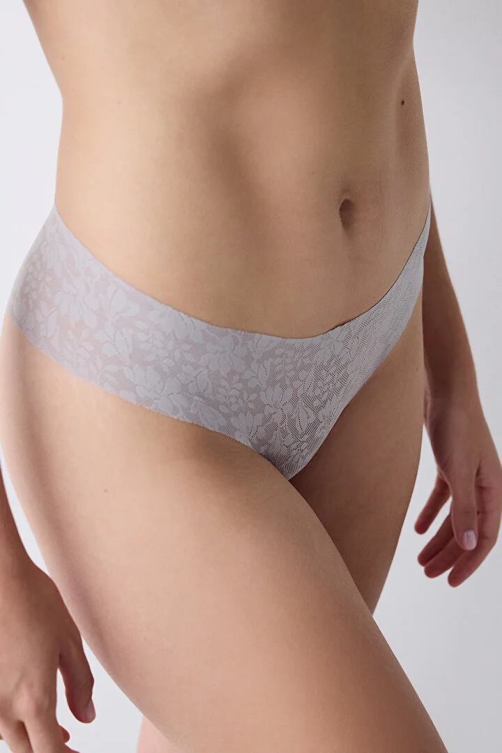 Invisible Laser Cut Lacy Cheeky hipster