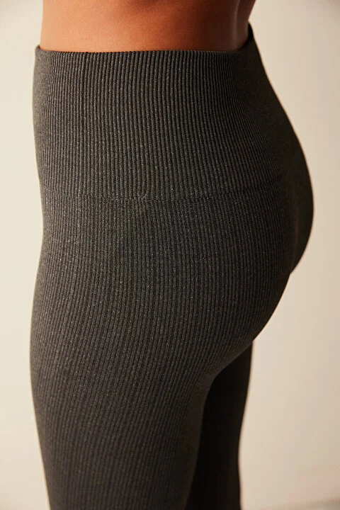 Seamless Ribbed Thermal tajice